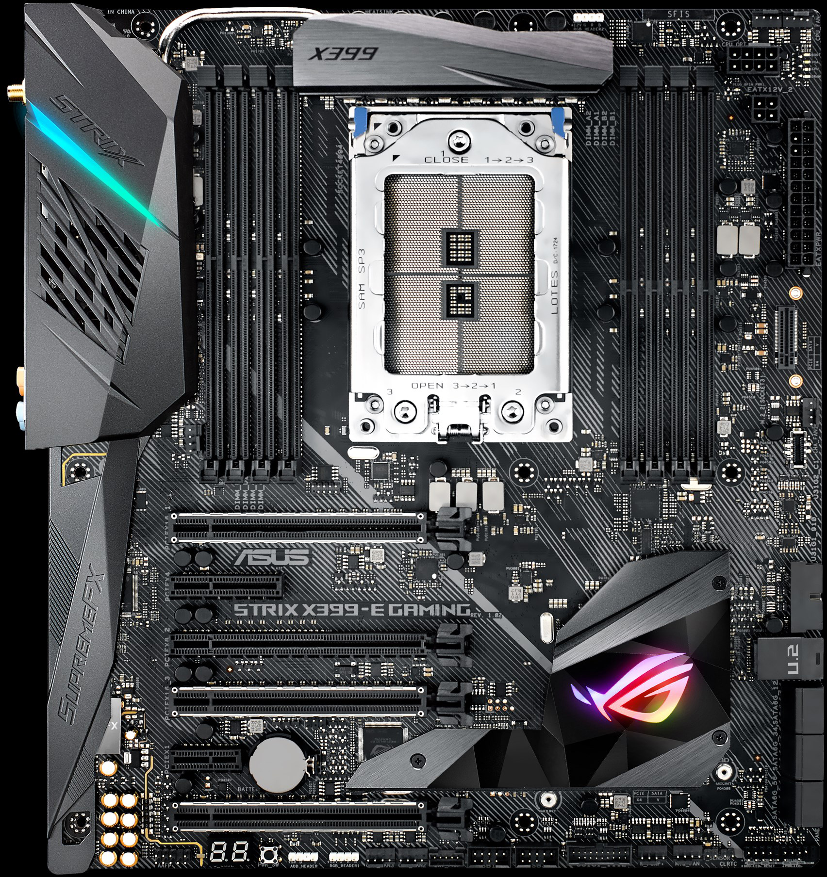 Asus ROG Strix X399 E Gaming Motherboard Specifications On